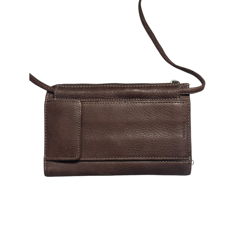 Fossil Brown Pebbled‎ Leather Crossbody
Wallet Bag - Picture 6 of 16
